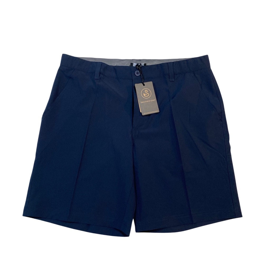 Swannies Golf Sully Shorts‎ Blue Mens Size 36 New With Tags Recycled Performance